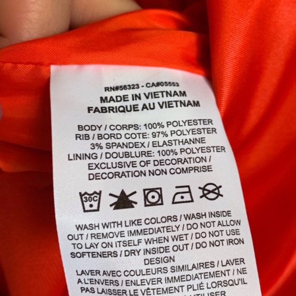 Nike Varsity Red and White Performance Jacket Youth Size XL NWT - Picture 11 of 12